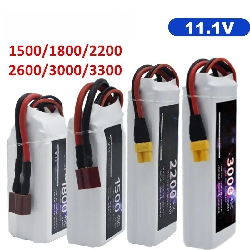 Drone Battery 3S - LiPo Battery 3S 1500mah 1800mAh 2200mah