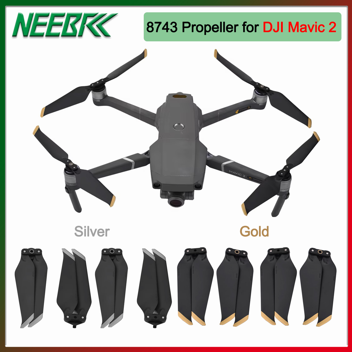 Drone Battery Smart - 4/8PCS 8743 Propeller Low-Noise Props for