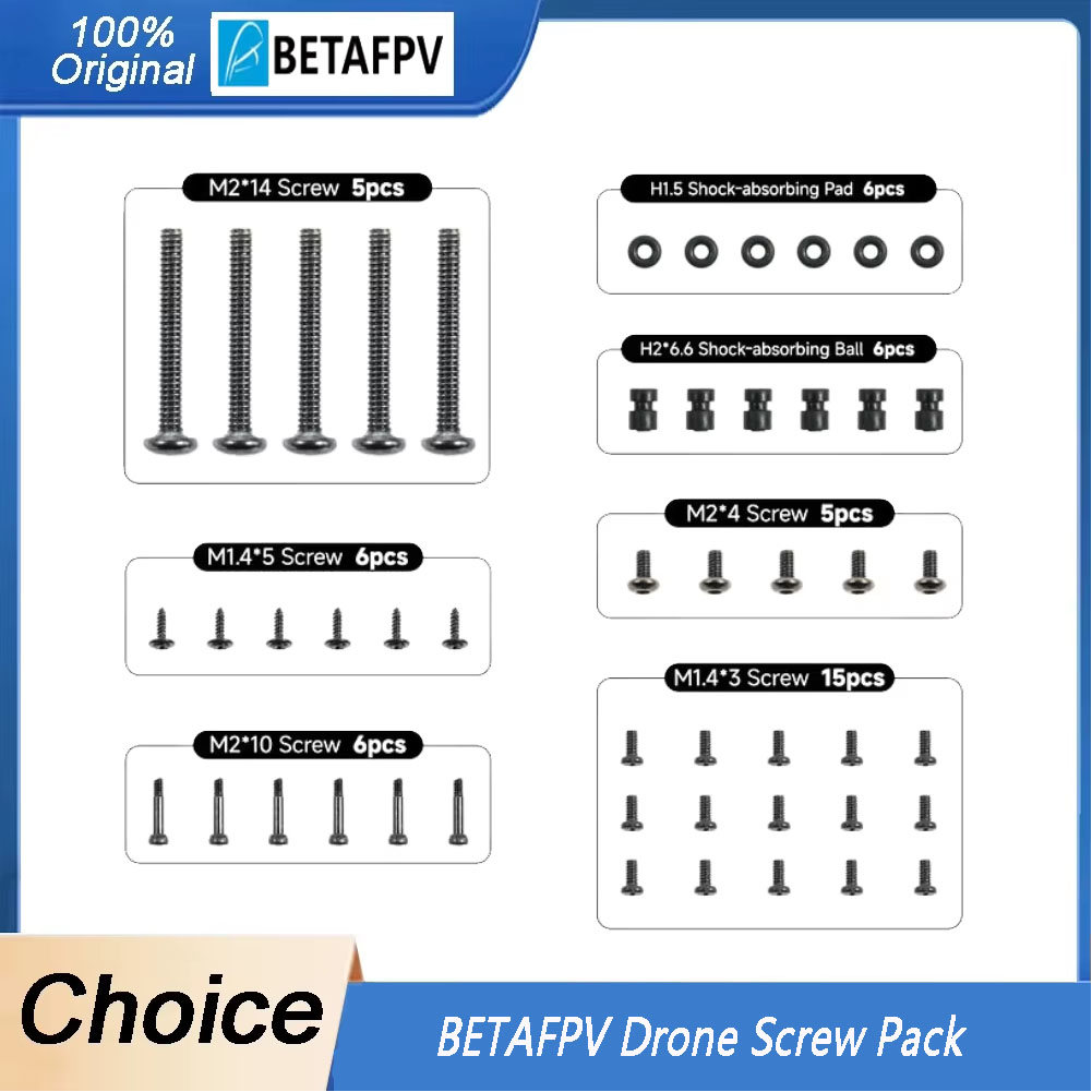 Drone Battery Bag - Official BETAFPV Replacement Parts, Full Screw