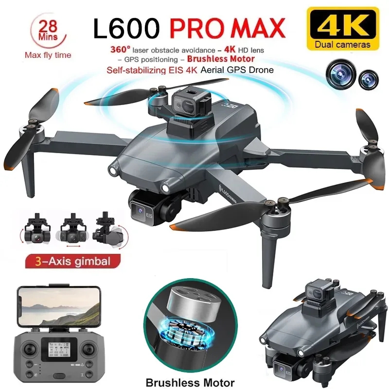 Drone Battery Case - L600 PRO MAX GPS Drone Professional