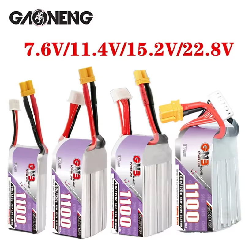 Drone Battery Lipo - GNB 1100mAh 2S 3S 4S 6S