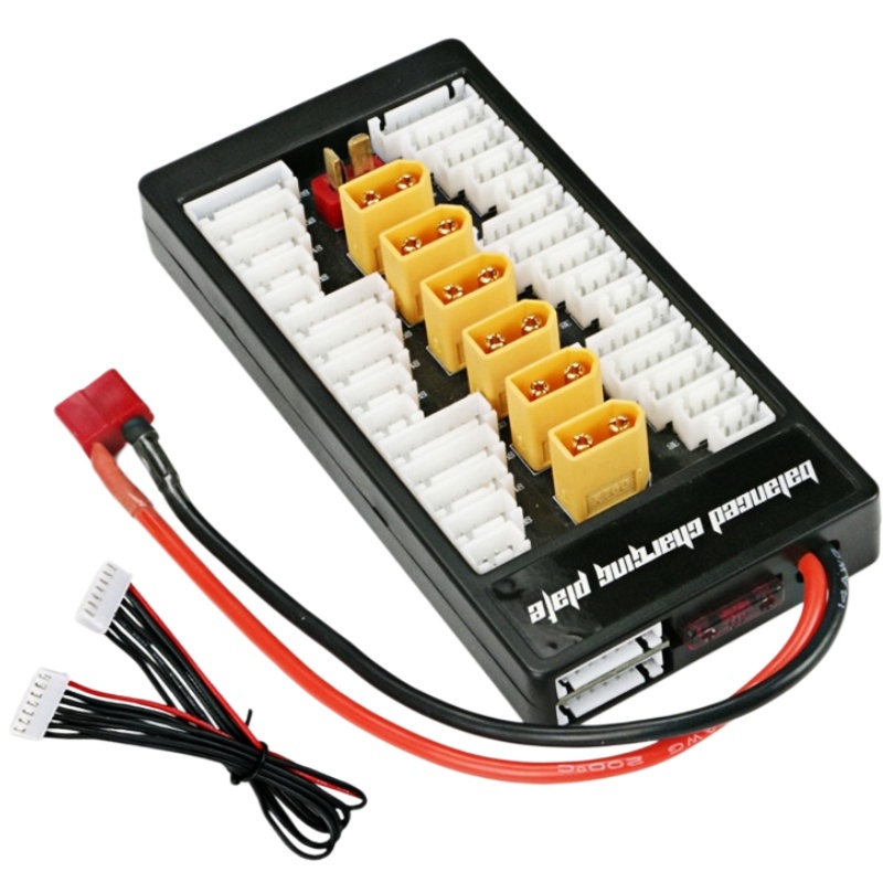 Drone Battery Parallel Board - 6 in 1 XT60 Parallel Charging