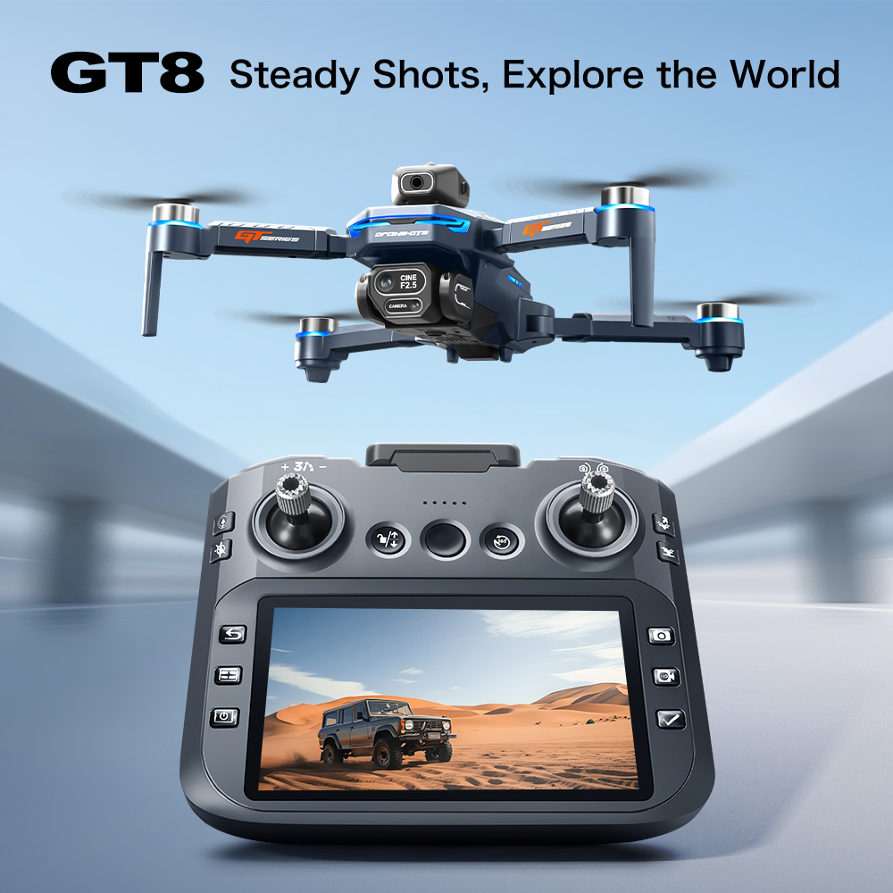 Drone Battery Box - GT8 Obstacle Avoidance Aerial Drone –