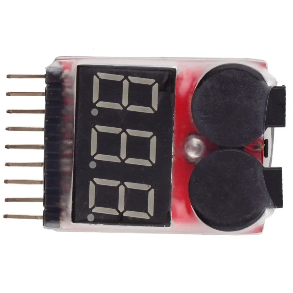 Drone Battery Alarm - 1/2/5PCS RC Voltage Display Battery Low