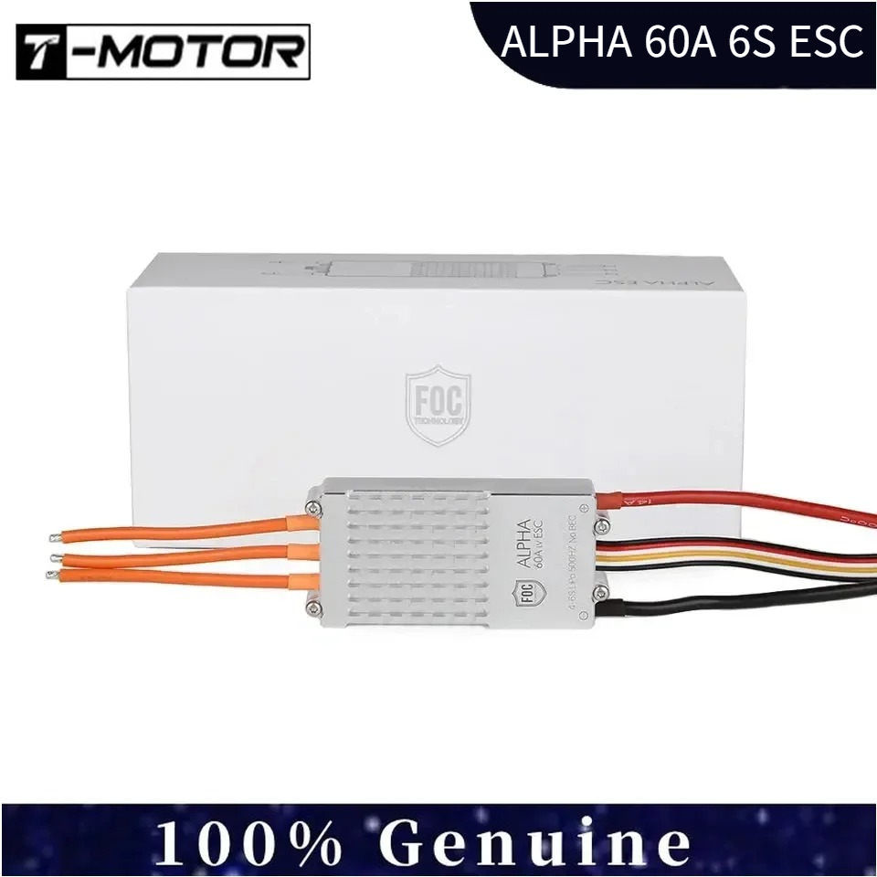 T-Motor ALPHA 60A 6S FOC ESC - - Drone Battery High Voltage review and price