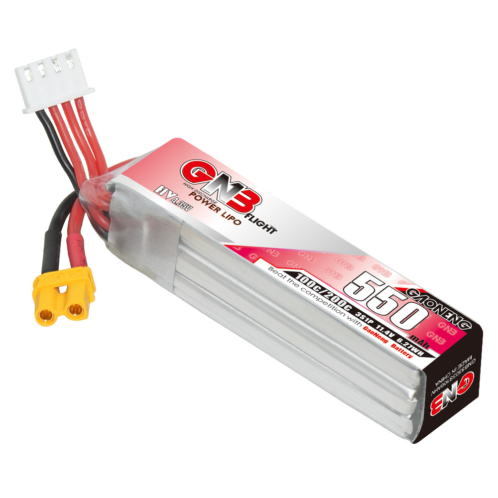 GNB HV 11.4V 550mAh 100C/200C  - Drone Battery Lipo review and price