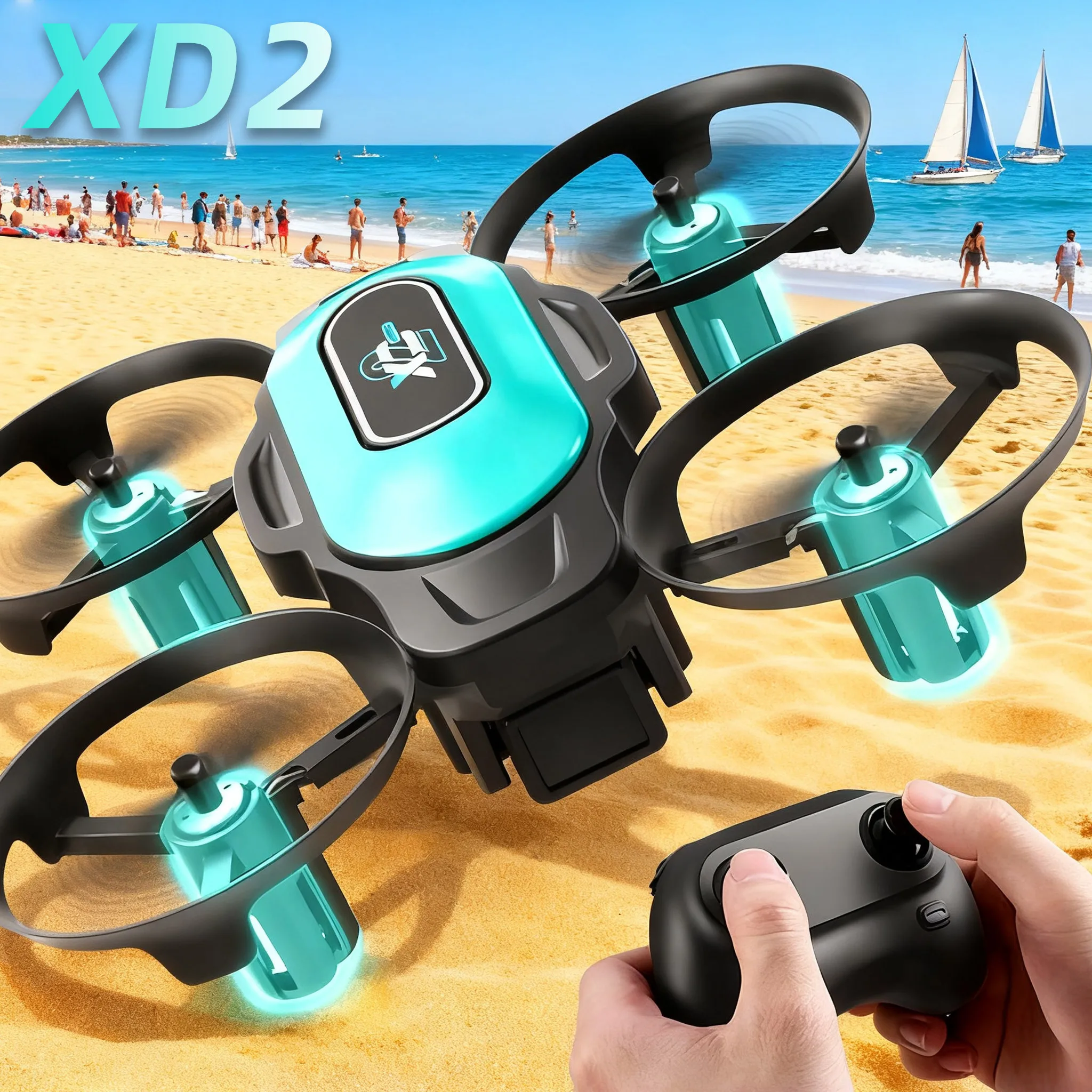 XD2 Mini Drone, 360° Stunt Fli - Drone Battery Case review and price