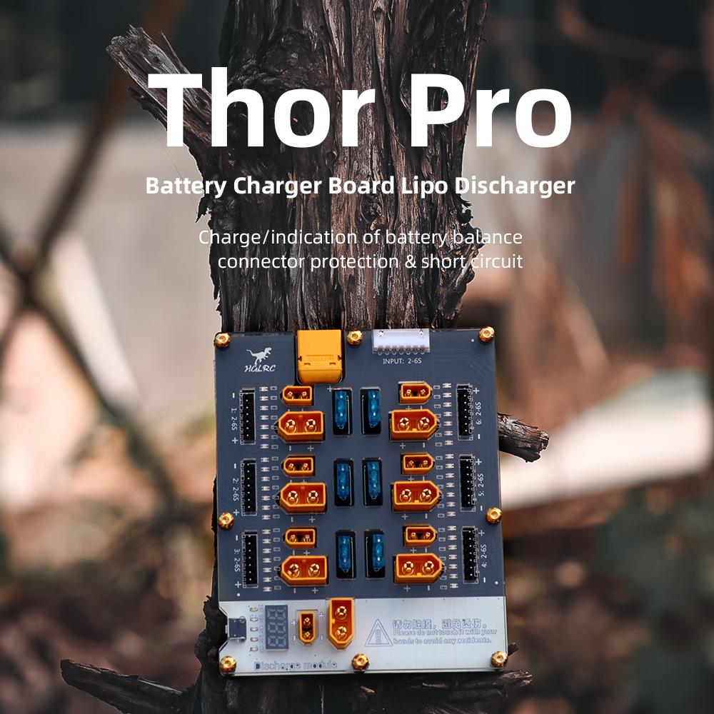 HGLRC Thor6PRO 1P 6 Port LiPo  - Drone Battery Parallel Board review and price