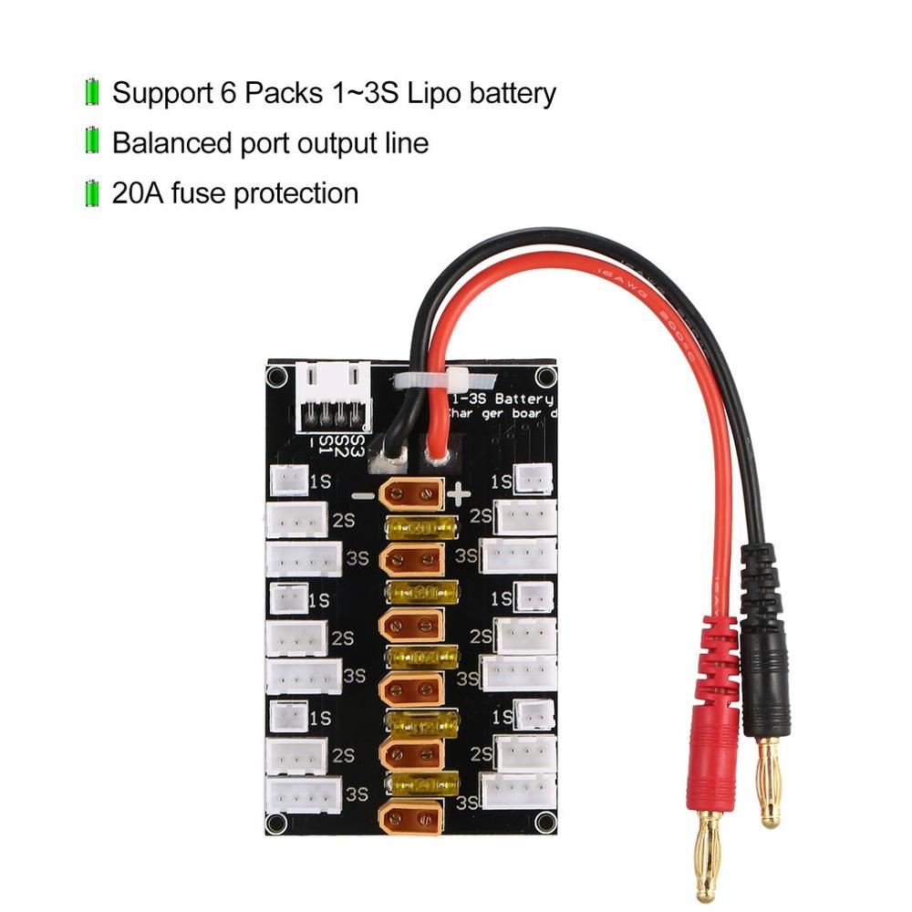 1S-3S 20A XT30 Plug Lipo Batte - Drone Battery Parallel Board review and price