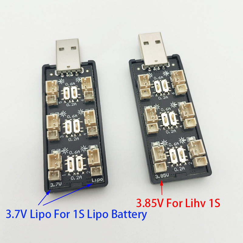 6CH USB 1S LiPo/LiHv 3.7V/4.2V - Drone Battery Balance Charger review and price