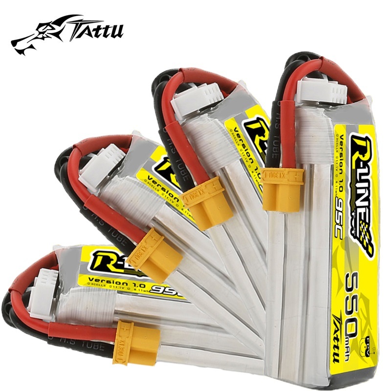 Upgrade TATTU R-LINE 1.0 550mA - Drone Battery 3S review and price