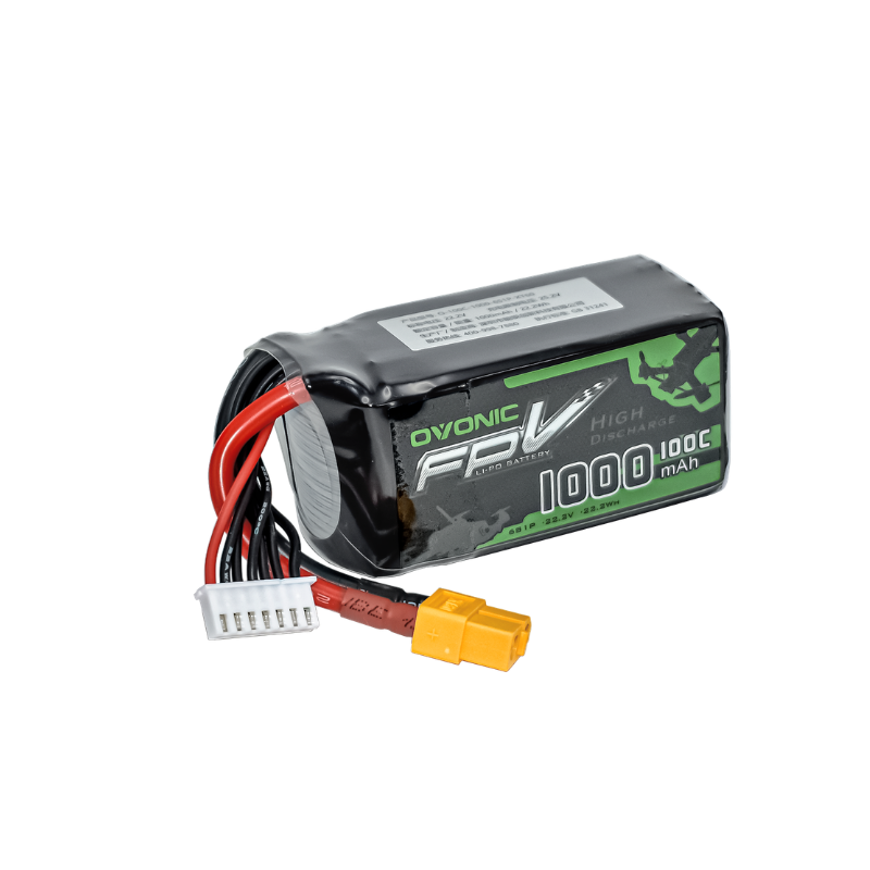 2Pcs OVONIC 1000mAh 100C 22.2V - Drone Battery Li-Ion review and price