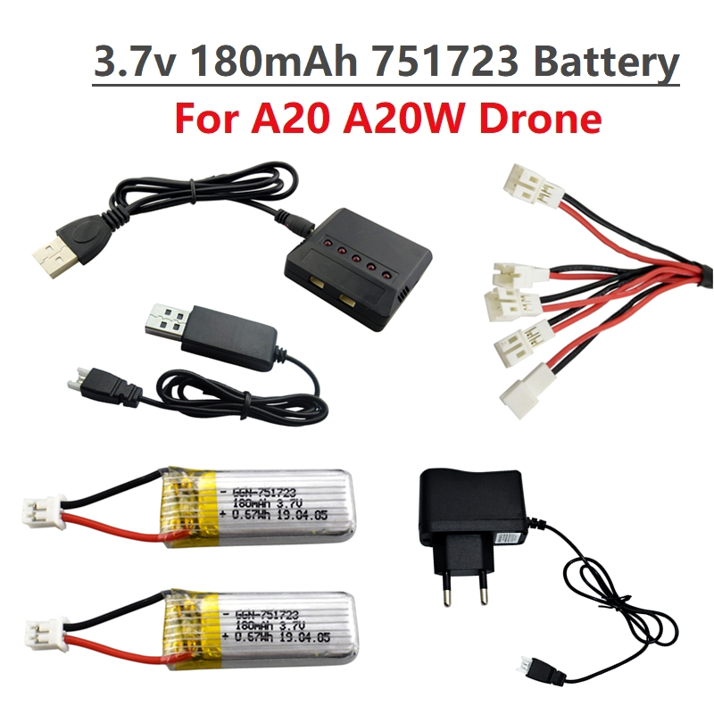 Original 3.7V 180mAh Lipo Batt - Drone Battery Li-Ion review and price