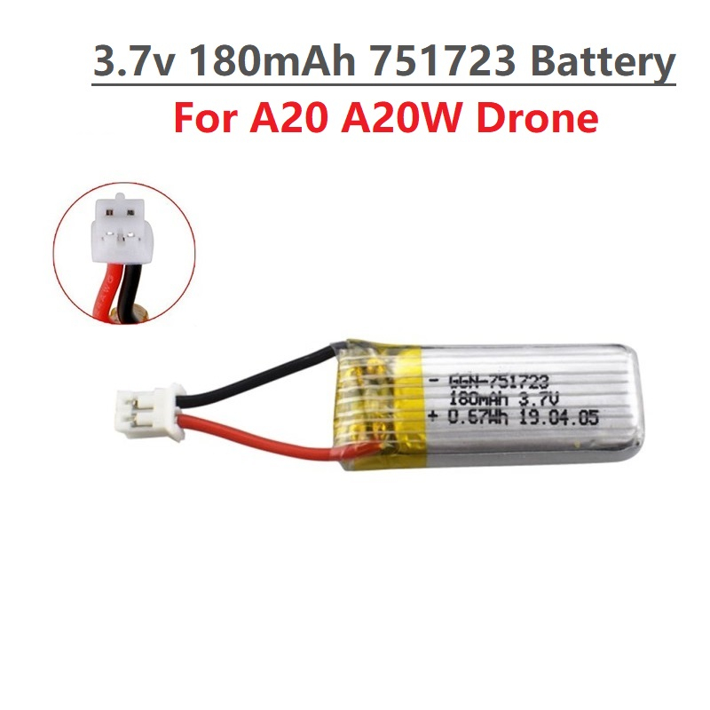 Original 3.7V 180mAh Lipo Batt - Drone Battery Li-Ion review and price