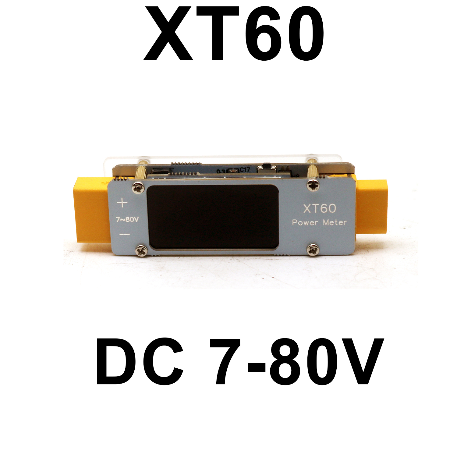 64A DC XT60 Power Meter Bidire - Drone Battery Voltage Checker review and price