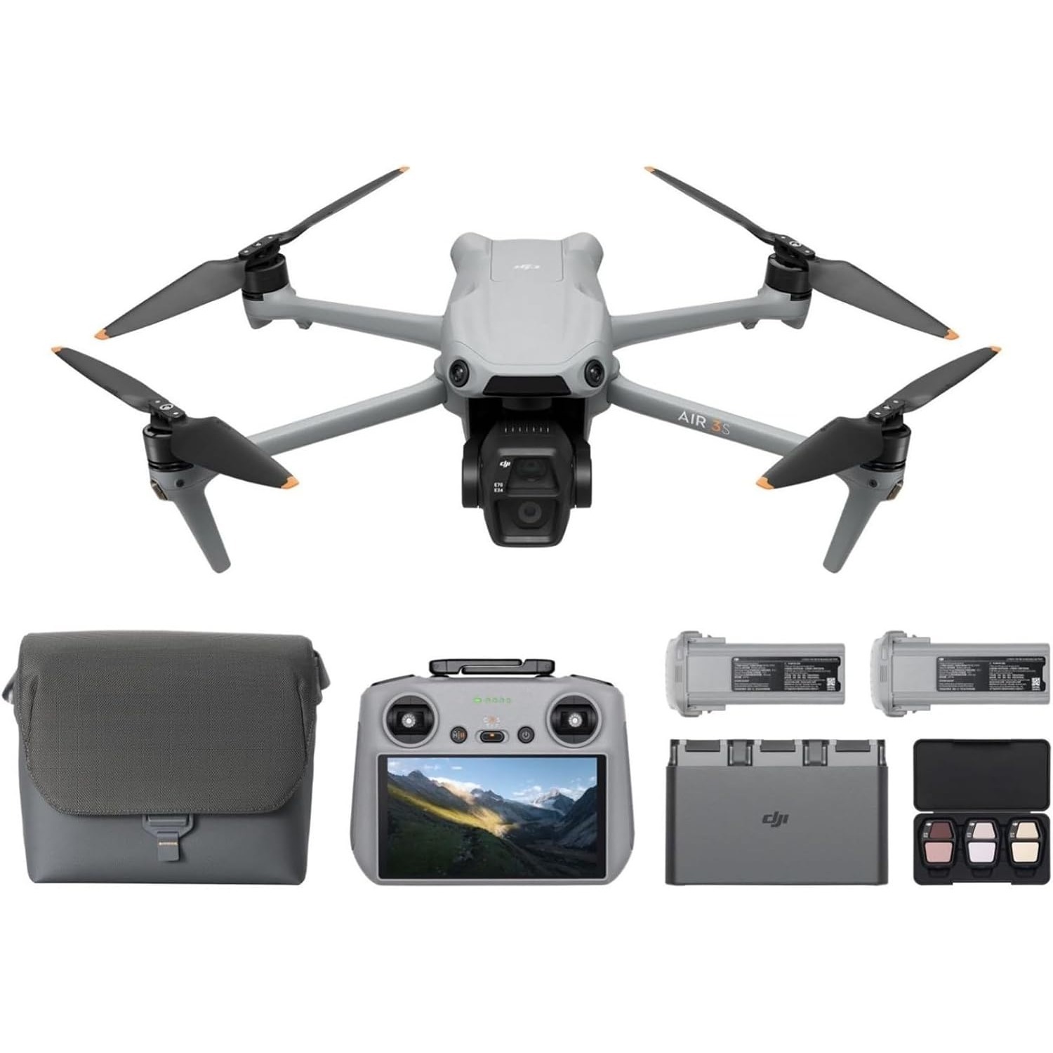 DJI Air 3S Fly More Combo (RC  - Drone Battery 3S review and price