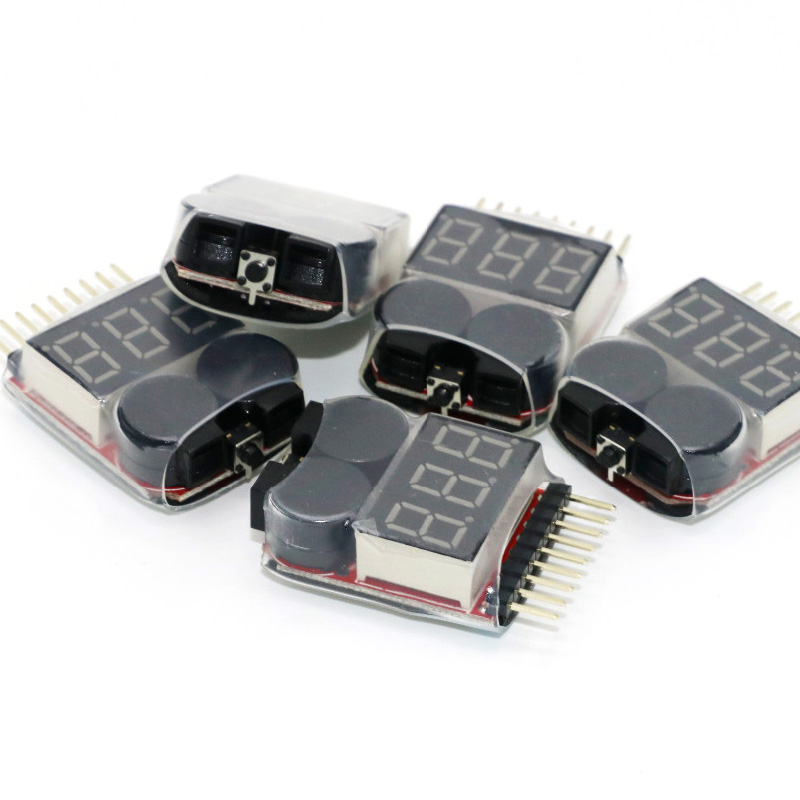 Lipo Battery Voltage Tester vo - Drone Battery Alarm review and price