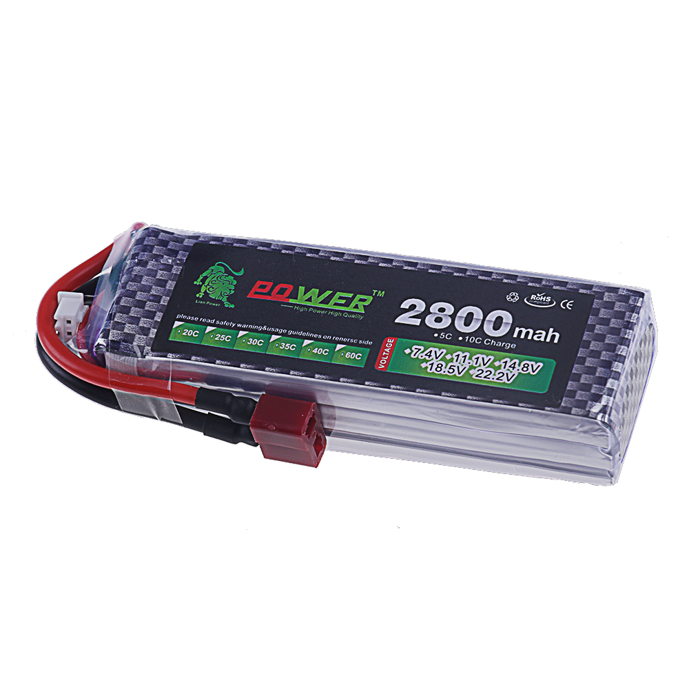 2800mAh 3S 11.1V 40C FPV Drone - Drone Battery 3S review and price