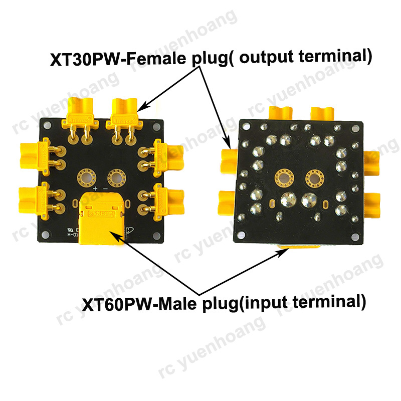 1PCS XT30PW-Female Power Distr - Drone Battery Parallel Board review and price