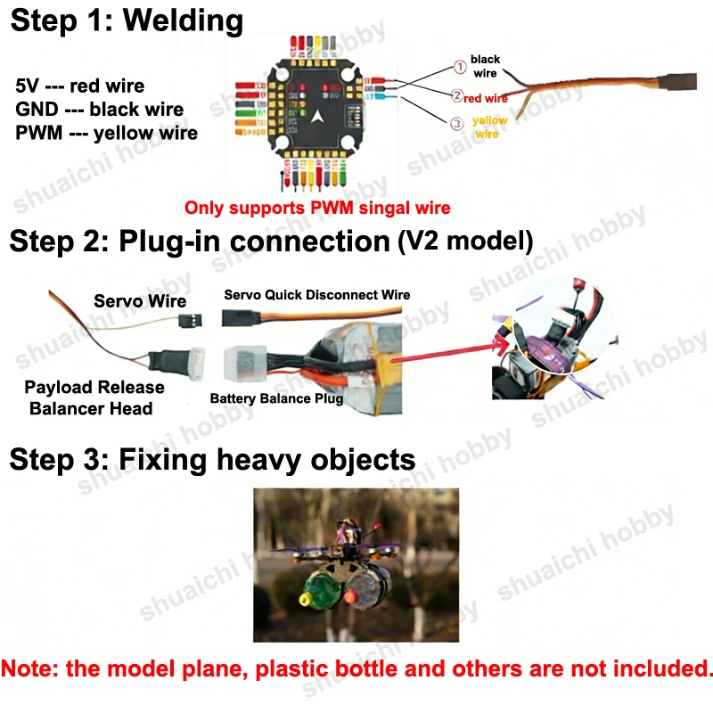 1PCS Strap-type FPV Drone PWM- - Drone Battery Strap review and price