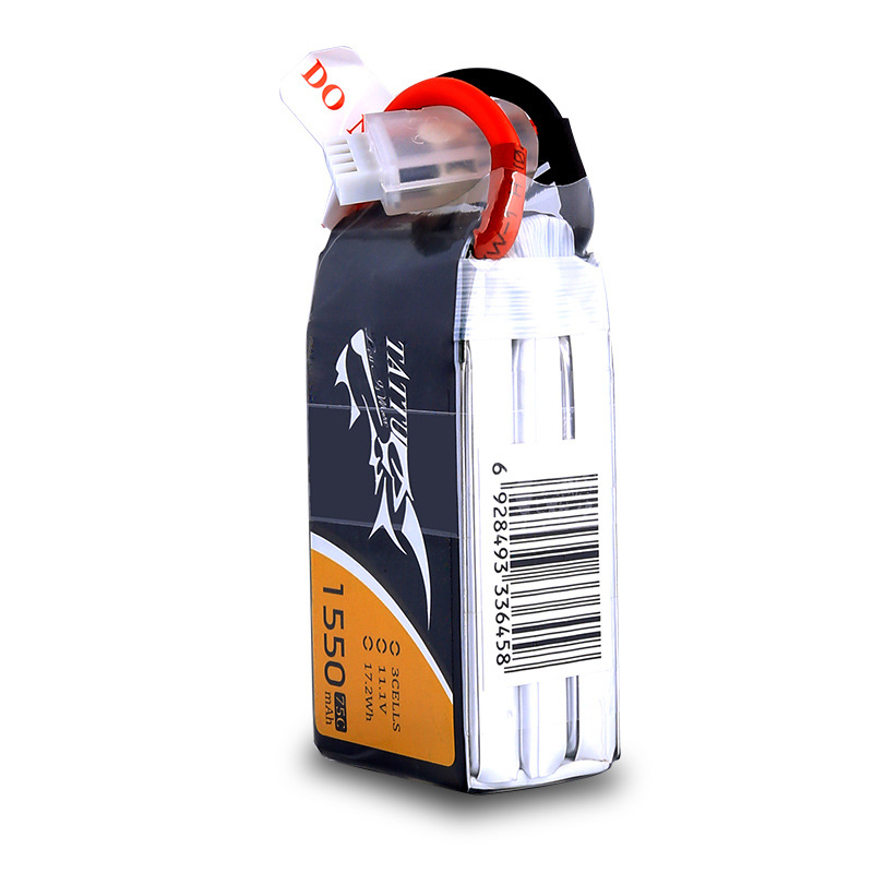 TATTU 3S 11.1V 1550mAh 75C LiP - Drone Battery 3S review and price
