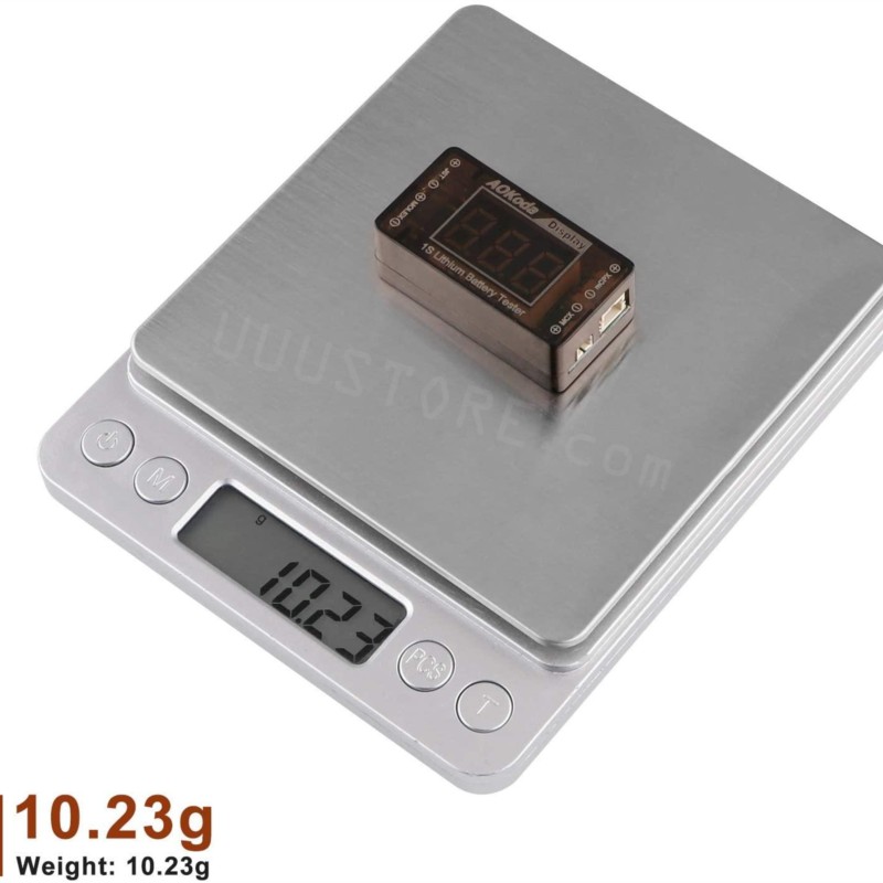AOKoda AOK-041 1S LiPo Battery - Drone Battery Voltage Checker review and price